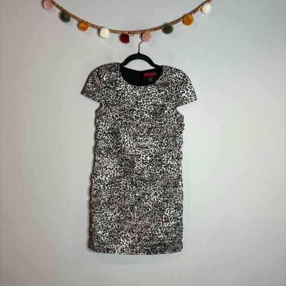 Vivienne Tam Animal Cheetah Leopard print textured dress - Picture 1 of 4